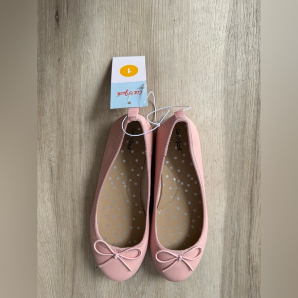 Girl’s Cat & Jack - Pink ballet flats - NWT - Picture 2 of 7